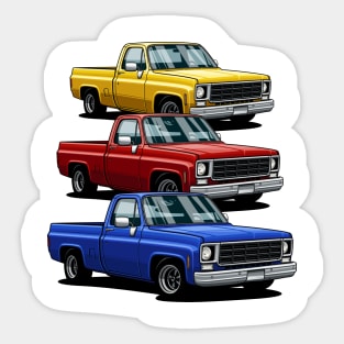 Chevy C10 Pickup truck Sticker